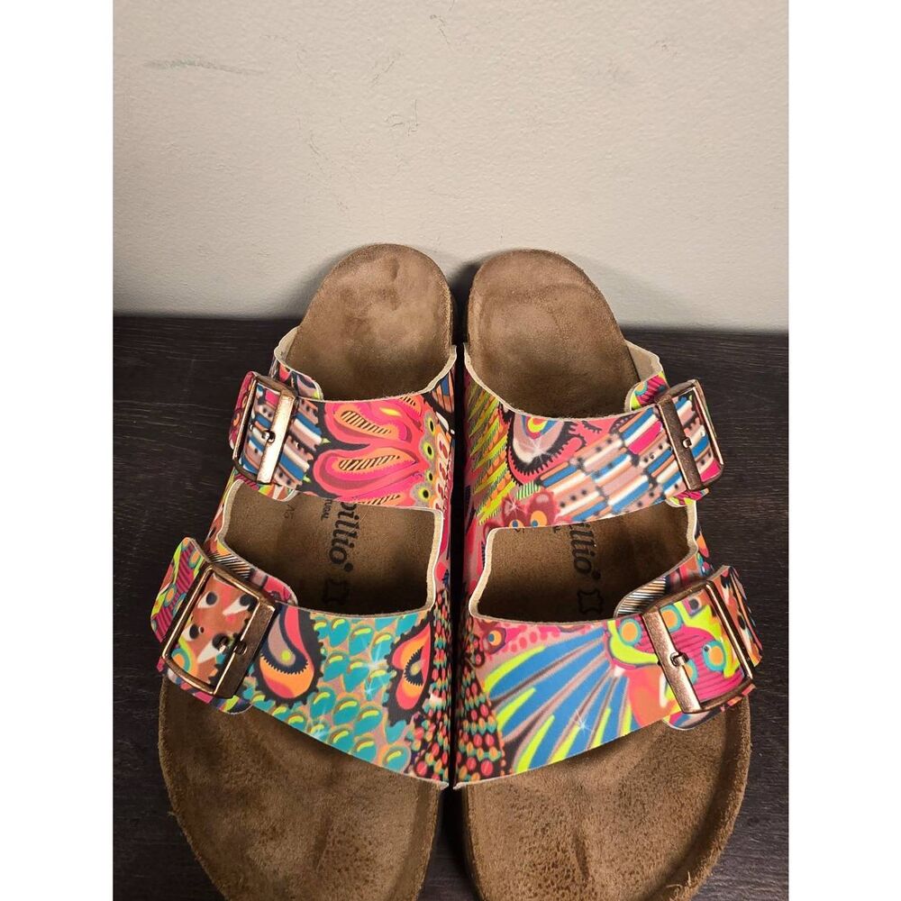 Papillio by Birkenstock Sandals Women’s Size 11 EU 42 Two Strap - Picture 4 of 7